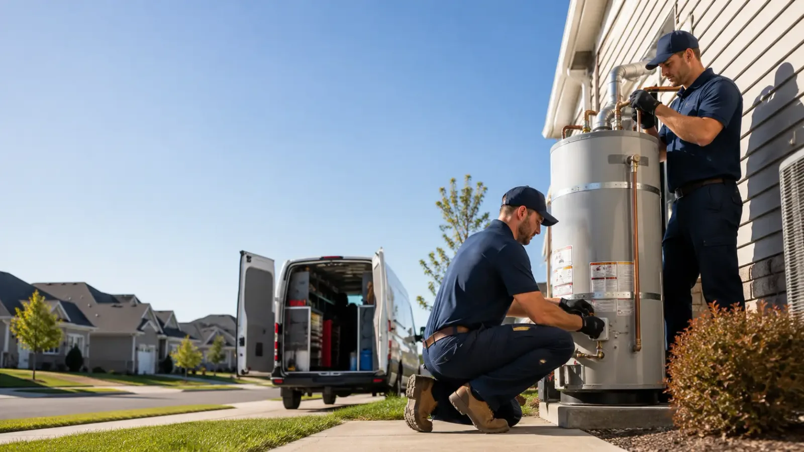 Water Heater Installation in Trafalgar, IN